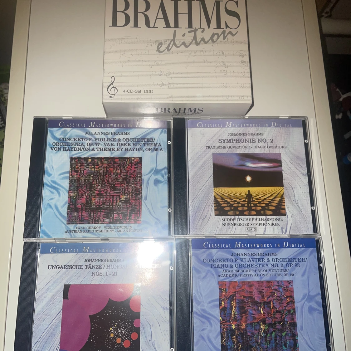 Brahms edition, klassisk musik, cd - 91