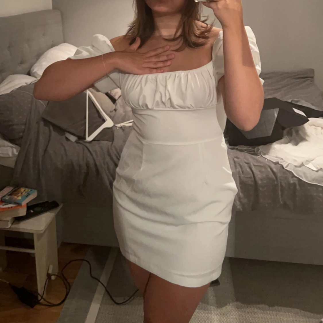 Vit klänning Dennis Maglic