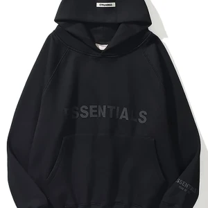 Essentials hoodie  - säljer min helt nya essentials hoodie då jag skulle ha den för o åka skidor i men köpte en annan jacka istället! fortfarande i förpackningen med lapp kvar! Storlek S men passar S/M då den är oversized, tjockt material och bra kvalité och stor luva ❤️