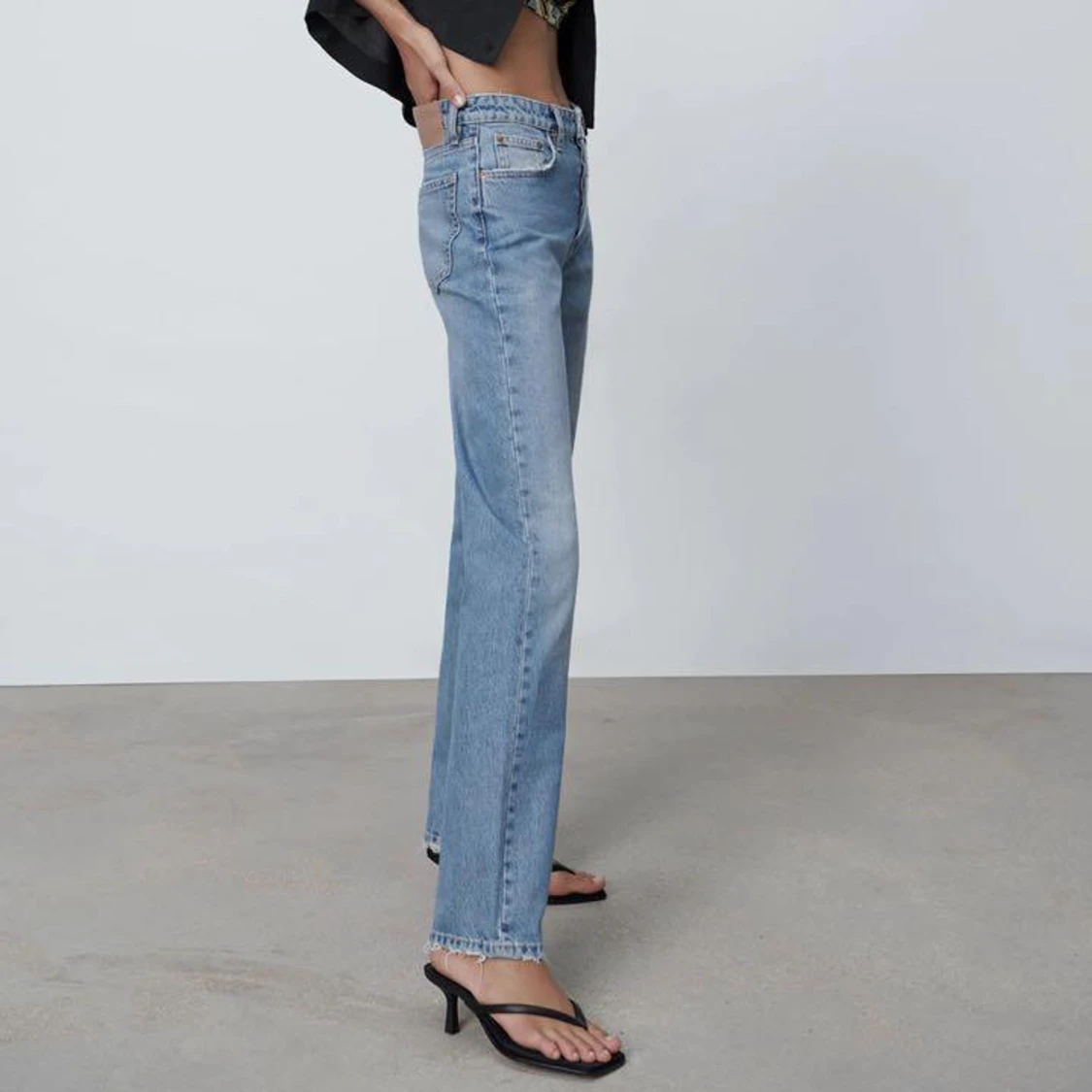 Zara straight low jeans - 91