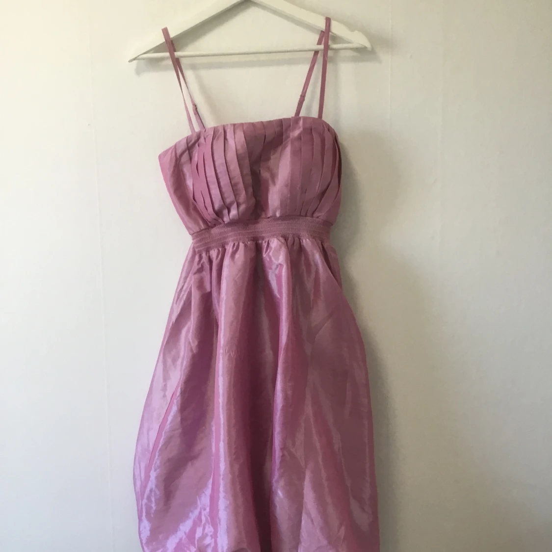 Vila rosa festklänning, storlek large