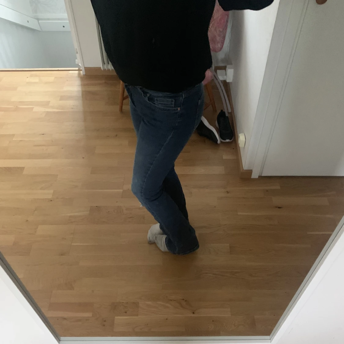 Lågmidjade Jeans - 90