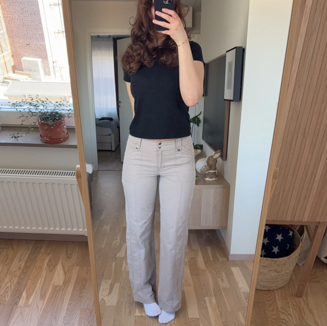 Midrised cargo pants  - 1