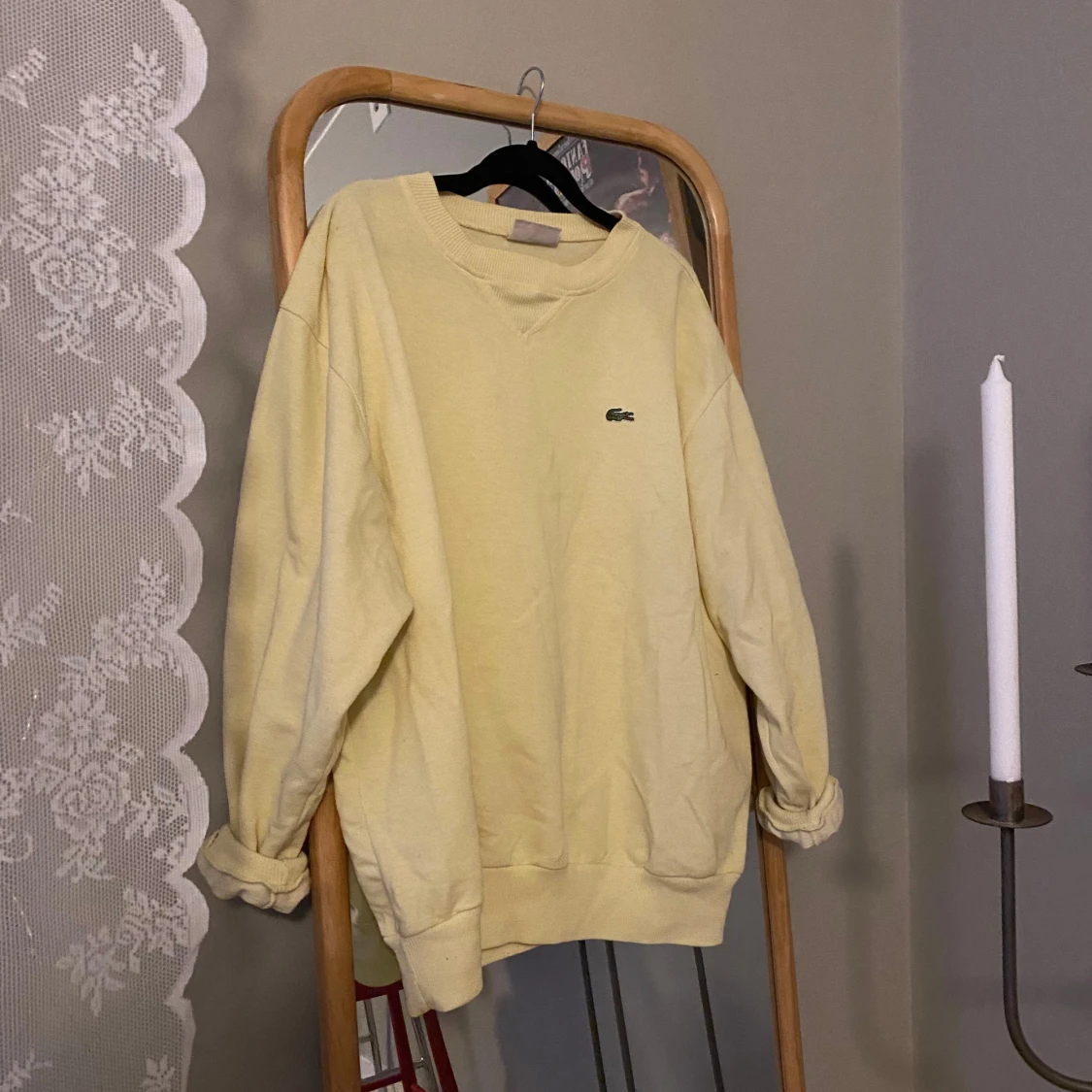 Gul sweatshirt från Lacoste - 1