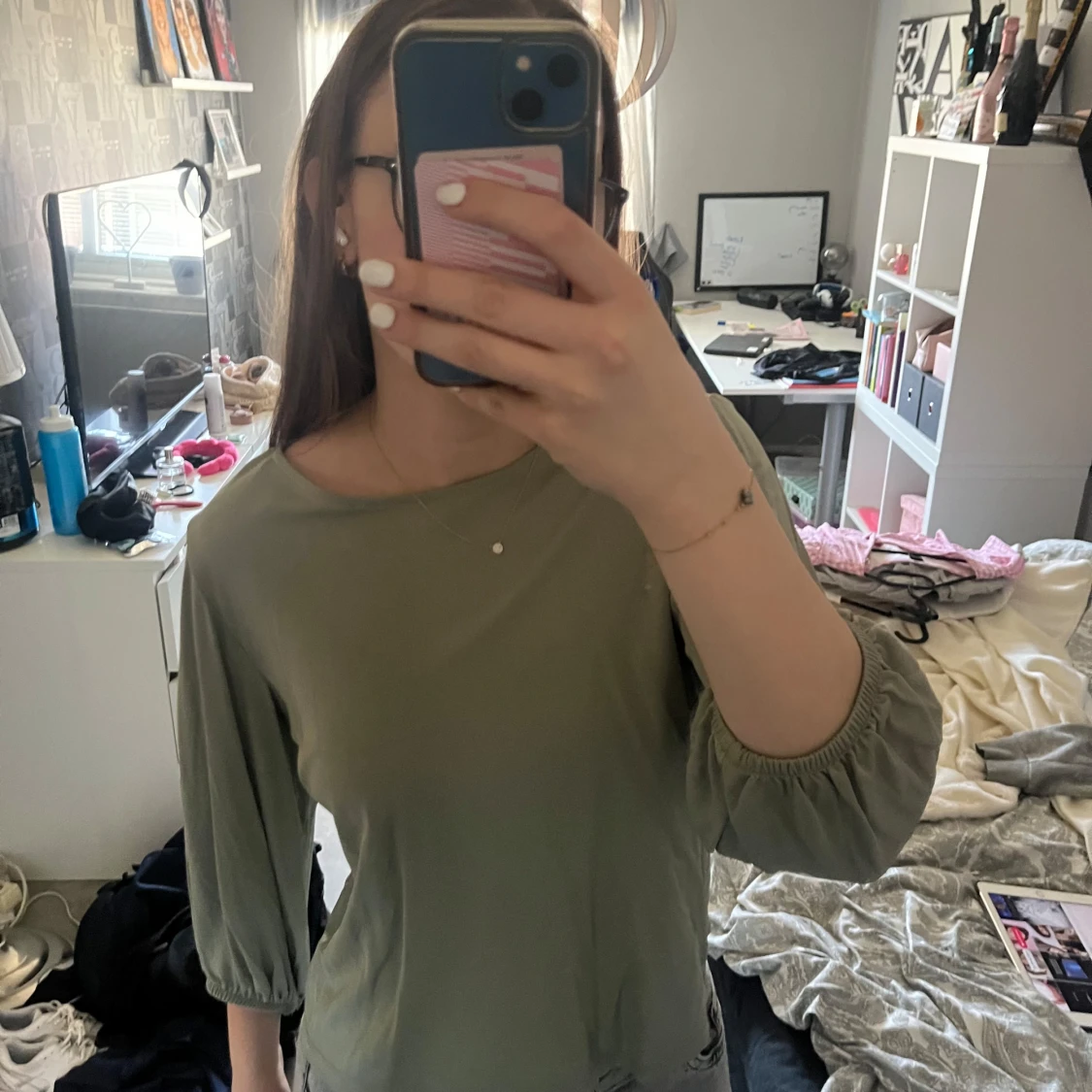 Grön långärmad topp från Stockh LM - 1