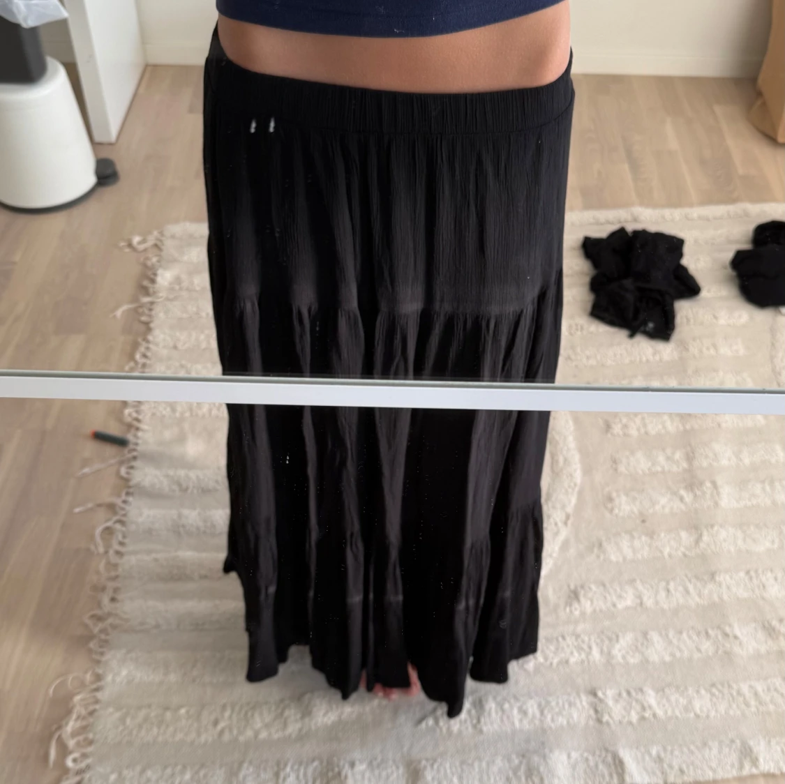 Svart långkjol från Stradivarius - 2