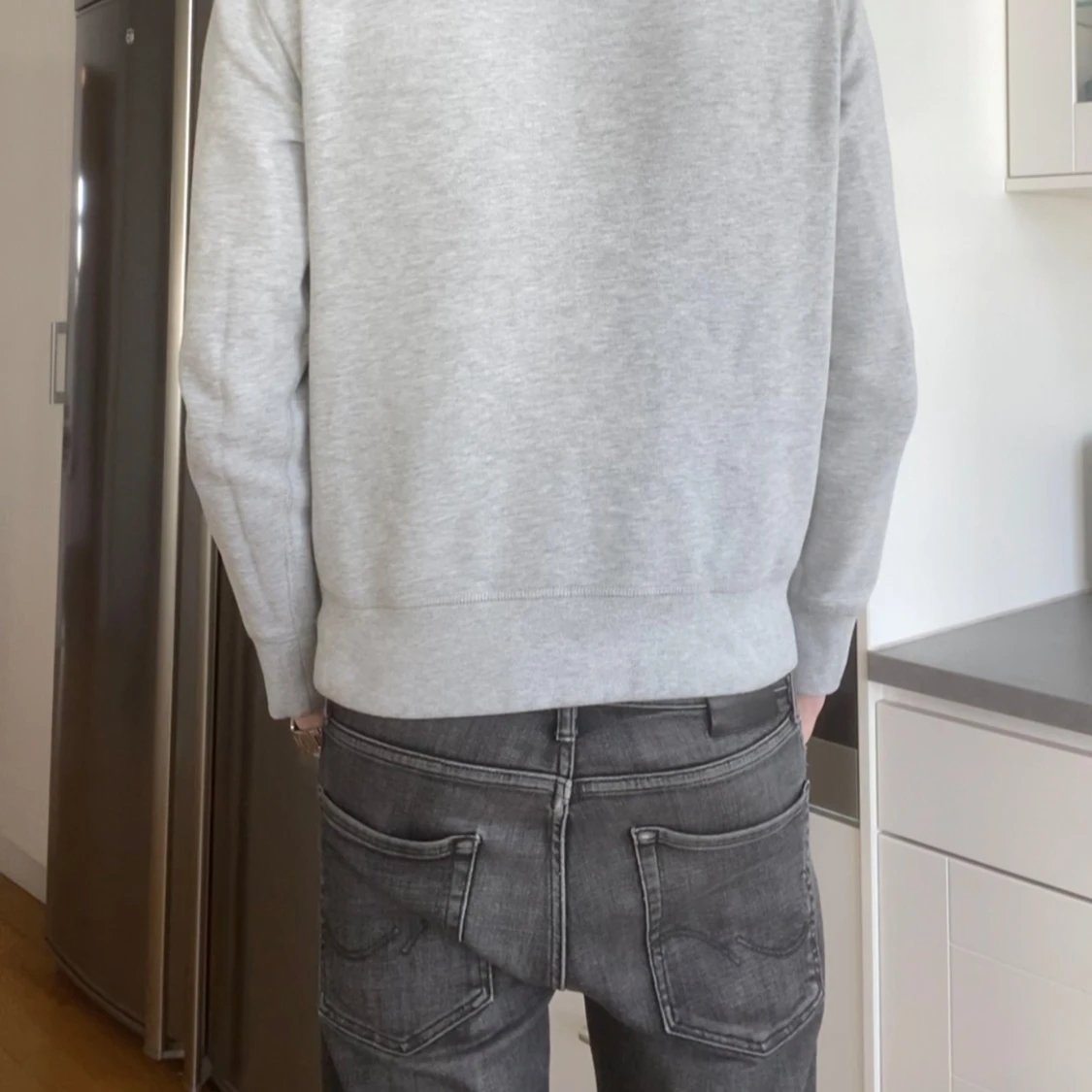 Ljusgrå hoodie från Ralph Lauren - 3