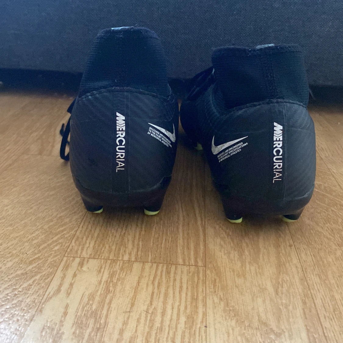 Svarta Nike Mercurial fotbollsskor - 3