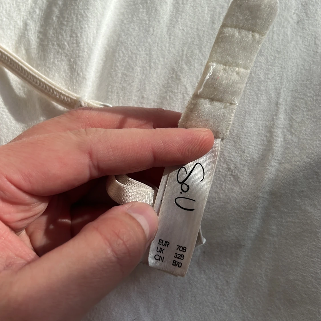 Vit bh från Lindex SoU - 3