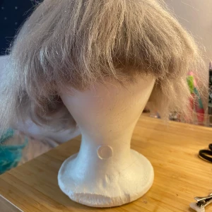 Peruk - Säljer en grå cosplay peruk.