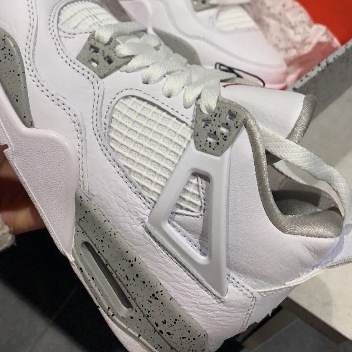  Air Jordan 4 Retro 'White Oreo' 