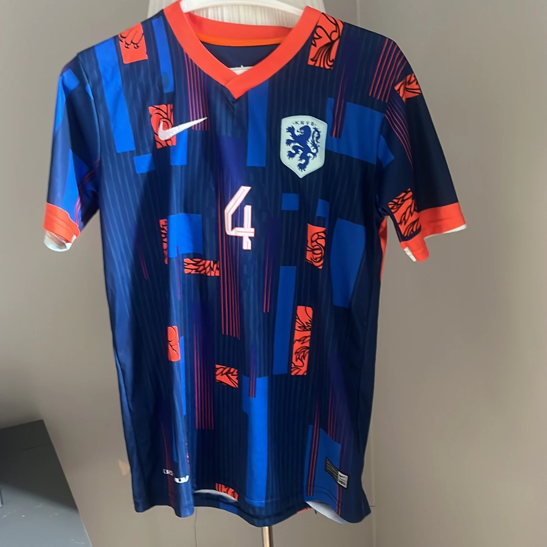 Hollands landslagströja Virgil #4 Nike