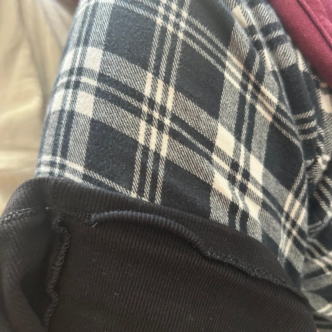 Svart ribbad bandeau tubtopp - 1