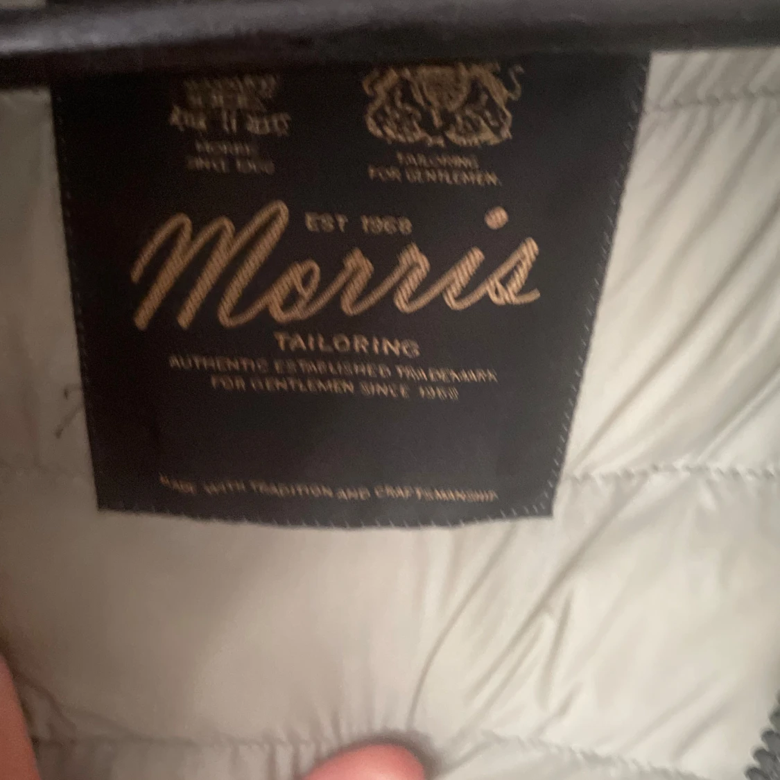 Ljusgrön pufferjacka från Morris - 2