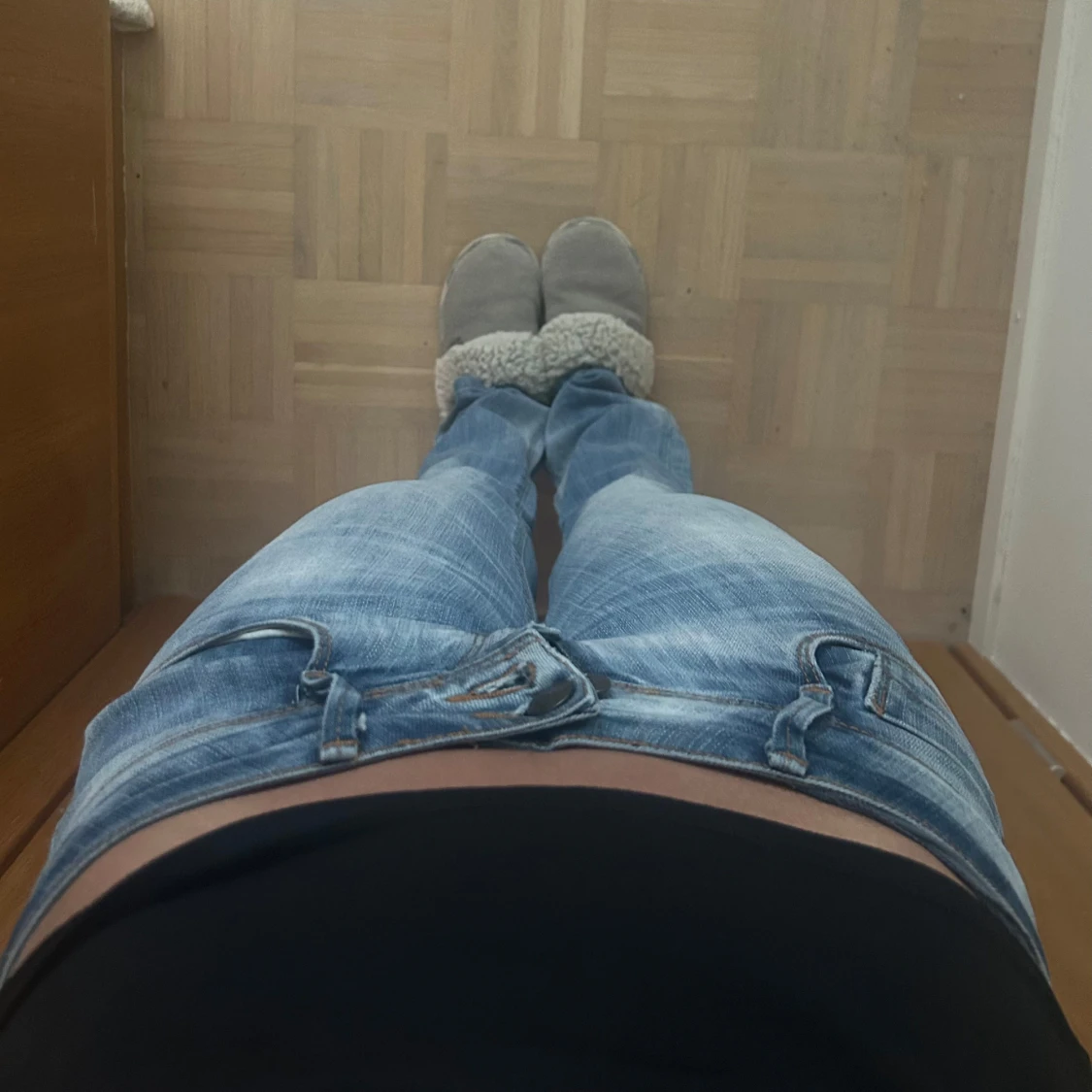 Blå bootcut jeans från ONLY - 2