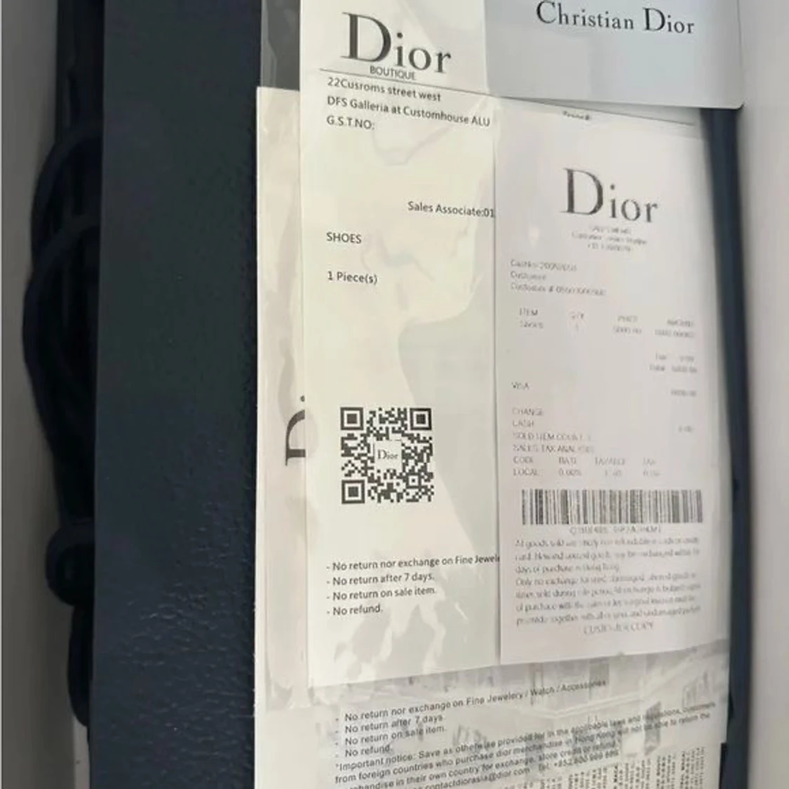 Svarta sneakers från Dior( endast byten) - 1