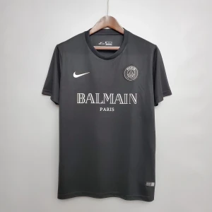 Svart PSG x Balmain fotbollströja - Storlek S. Finns i färgen Svart eller vit
