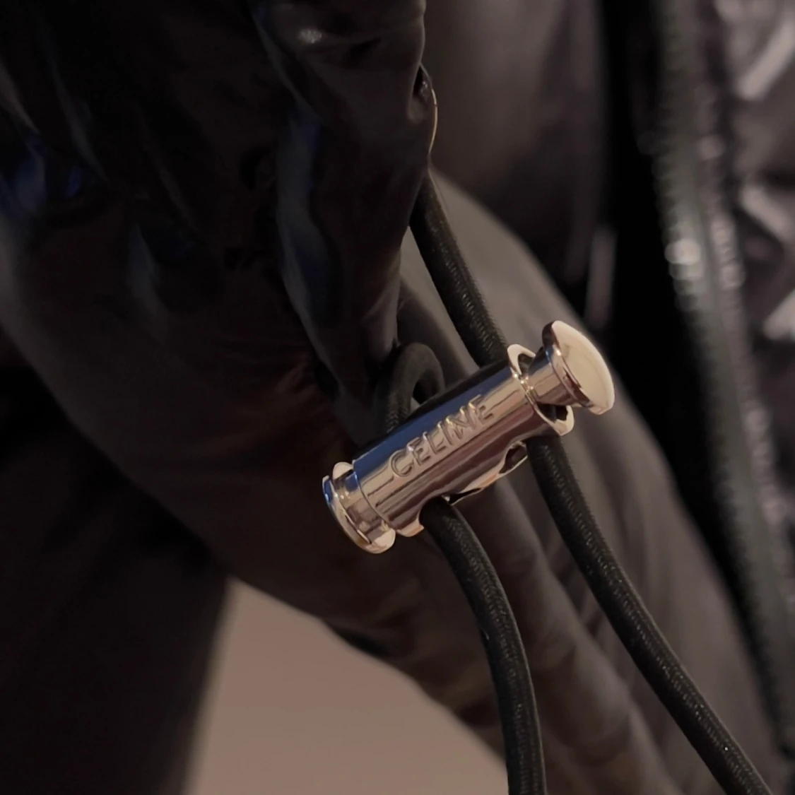 Svart pufferjacka från Celine Paris - 3