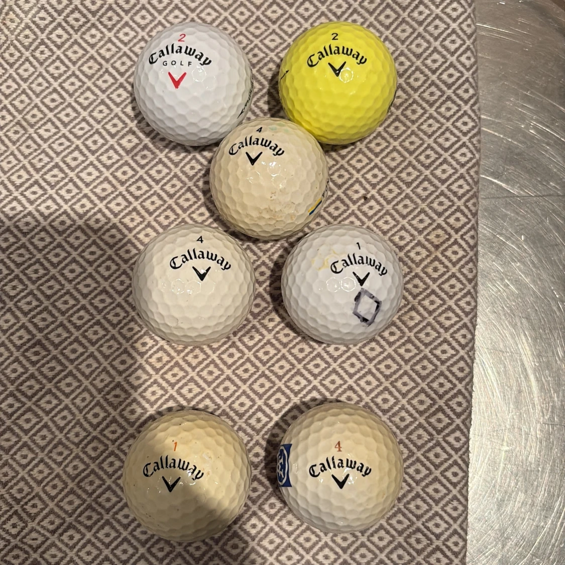 Blandade golfbollar (Titleist, Callaway, TaylorMade, Nike, Bridgestone, Srixon) - 3