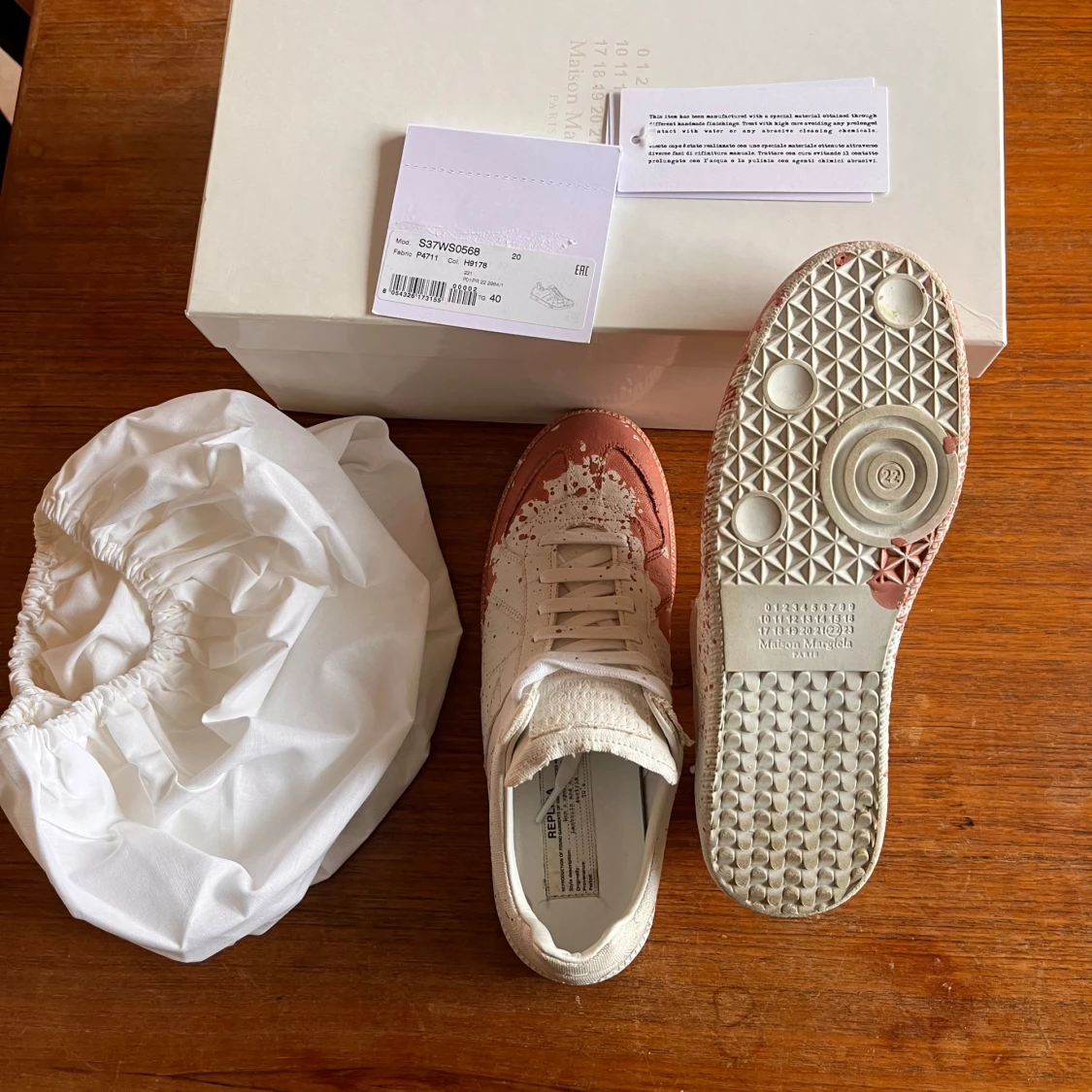 Maison margiela gats!!!! FINNS KVITTO!!! - 1