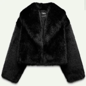 Pälsjacka  - Svart pälsjacka från Zara i storlek S. Den är jättesnygg och är knappt använd. Säljer den då den inte kommer till användning. Finns inga defekter. Pris kan diskuteras. 