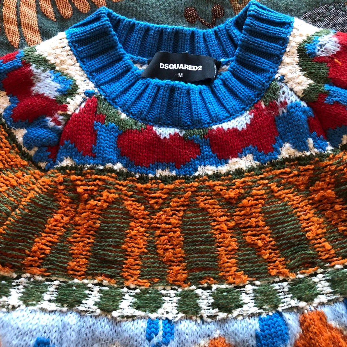 Multifärgad stickad tröja från Dsquared2 - 1