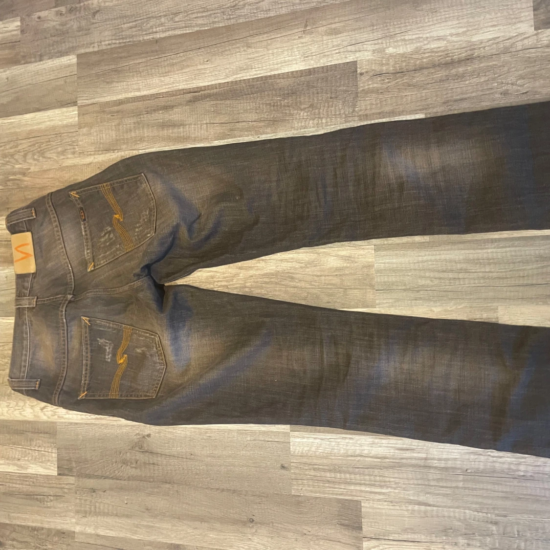Mörkgrå jeans från Nudie Jeans - 1