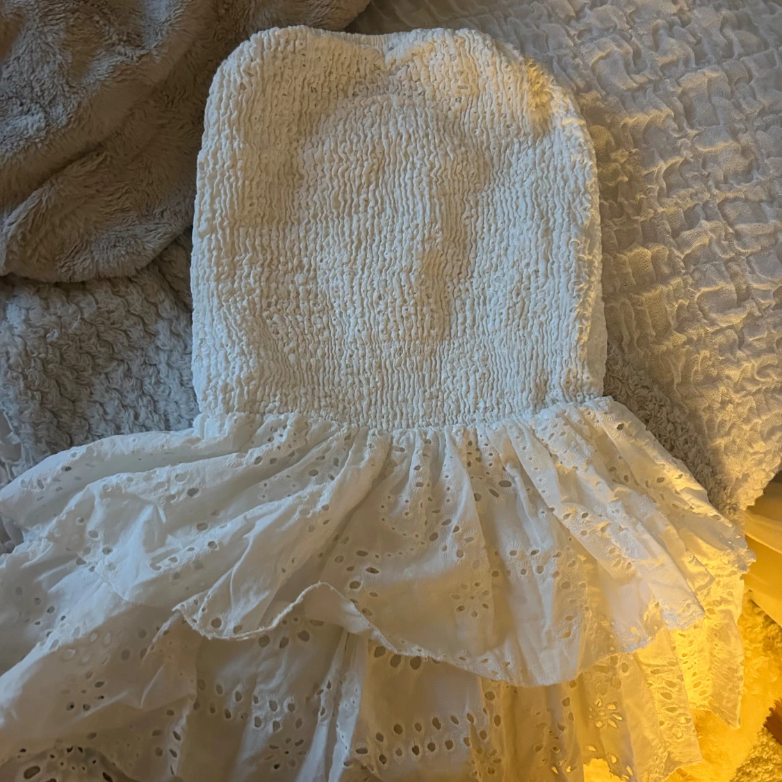 Vit sommarklänning - 91