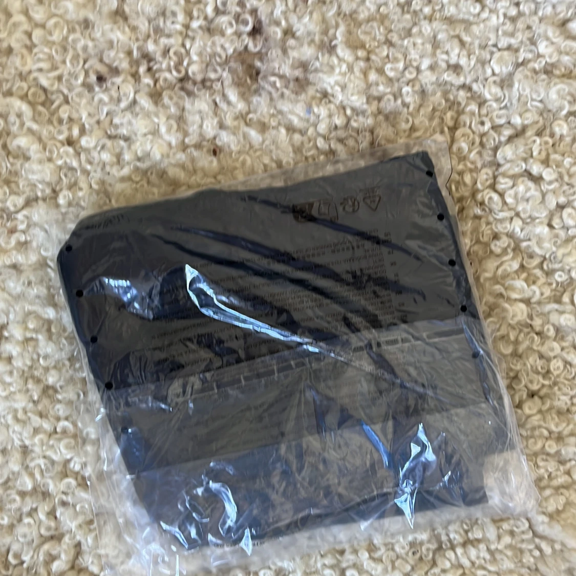 Svarta byxor med pressveck - 1