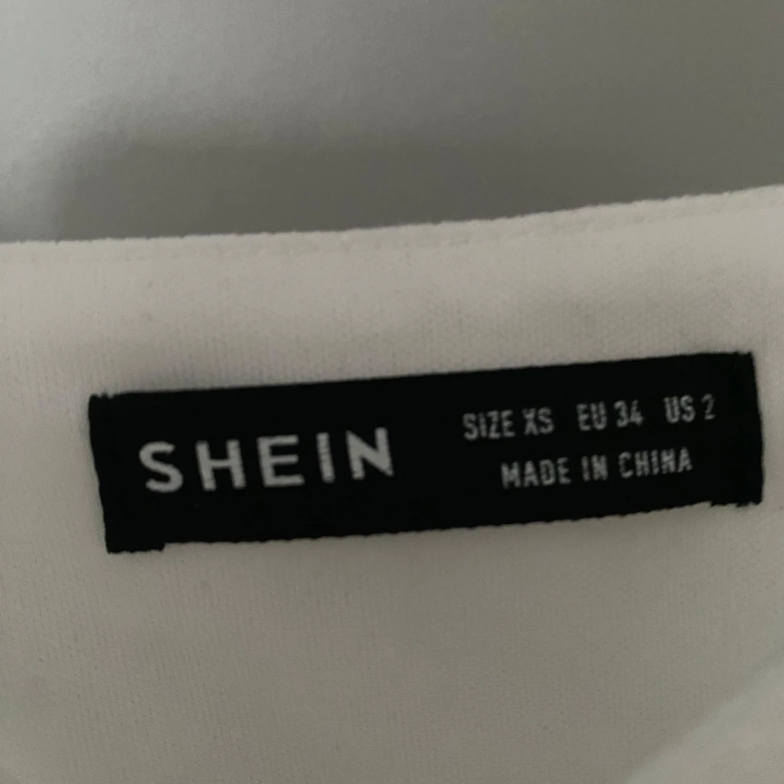 Vit volang linnetopp från SHEIN XS - 3