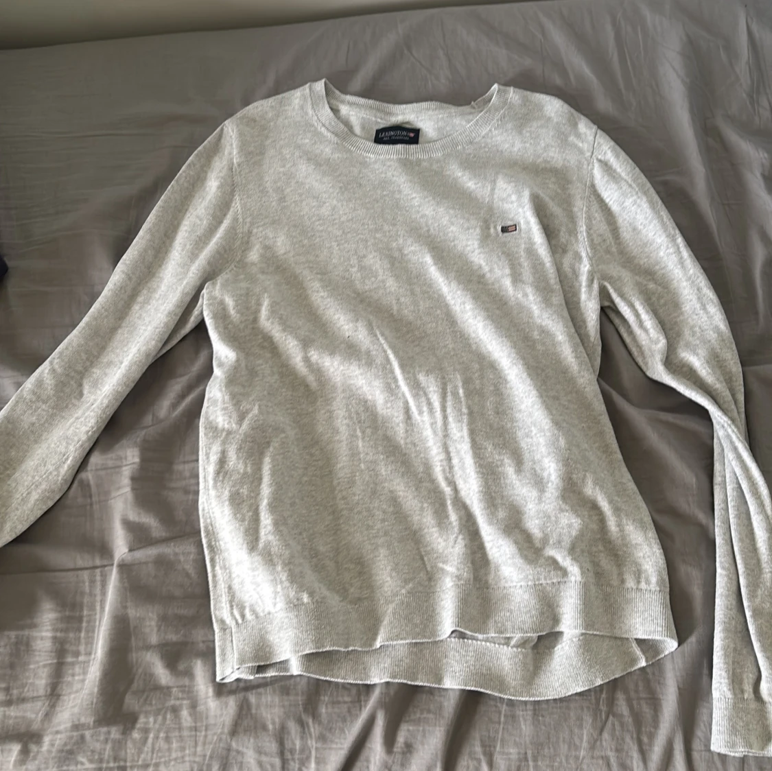 Grå bomullströja från Lexington