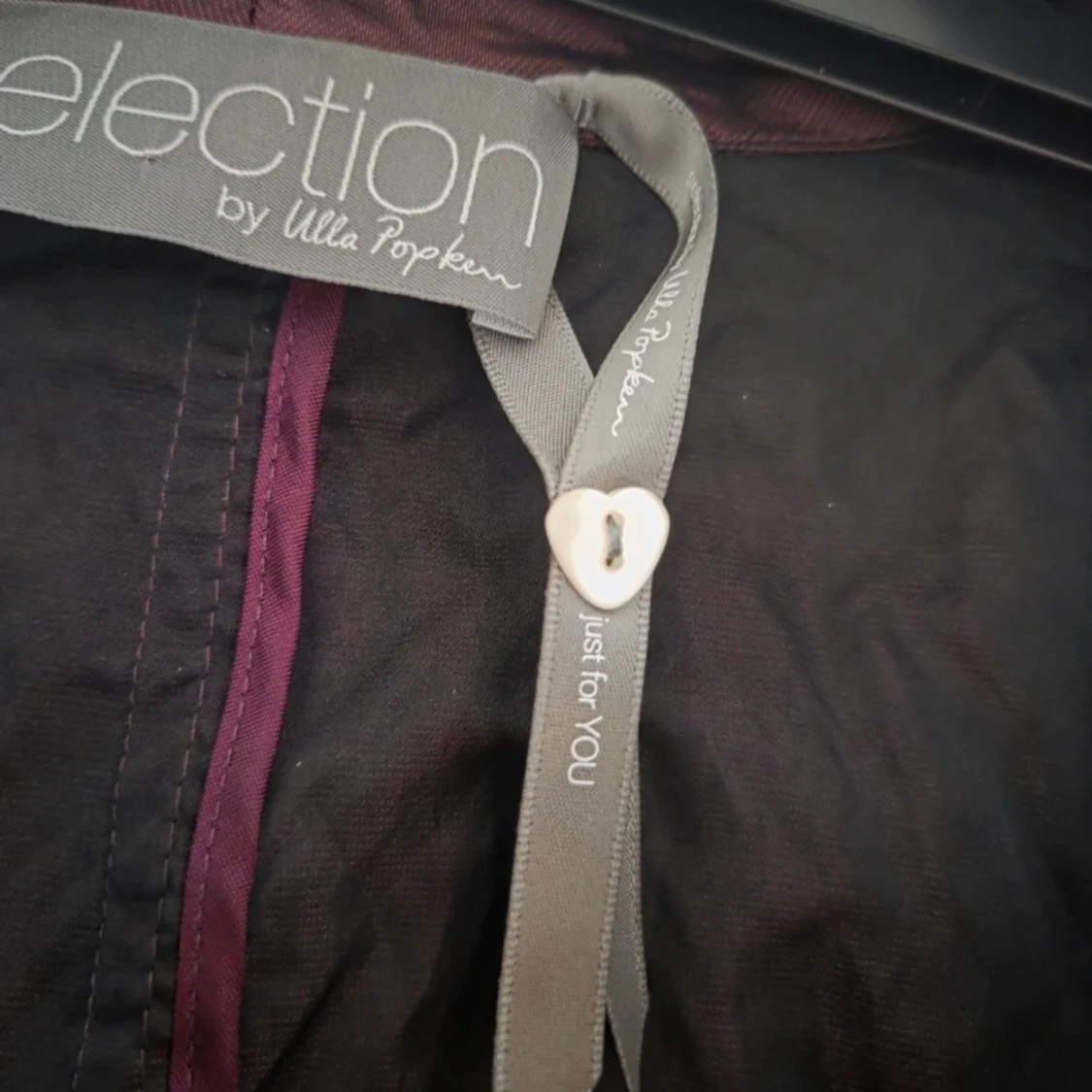 Svart och rosa kavaj i metallic - 4