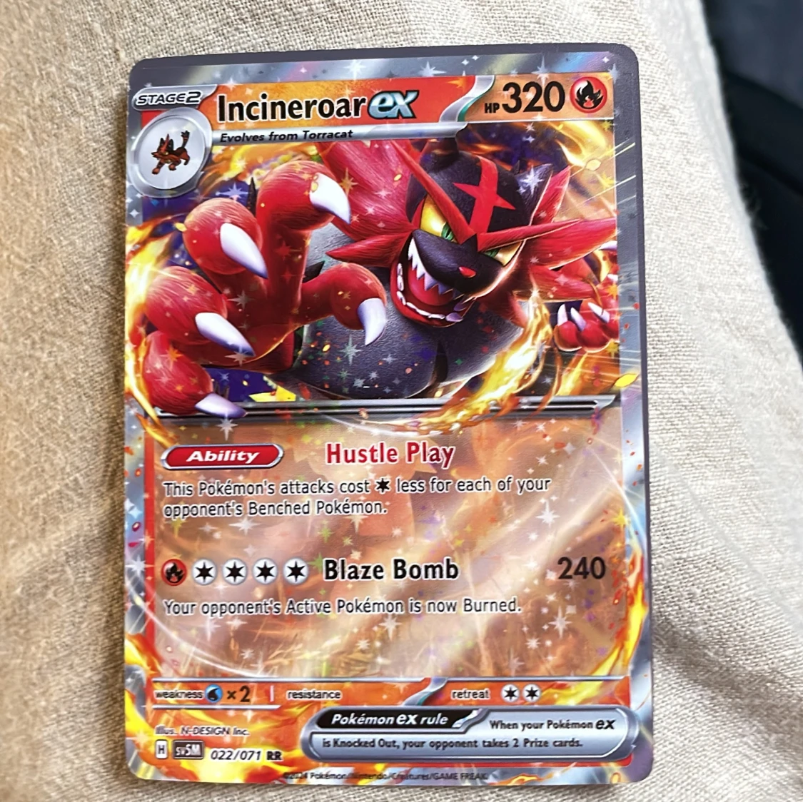 Incineroar ex