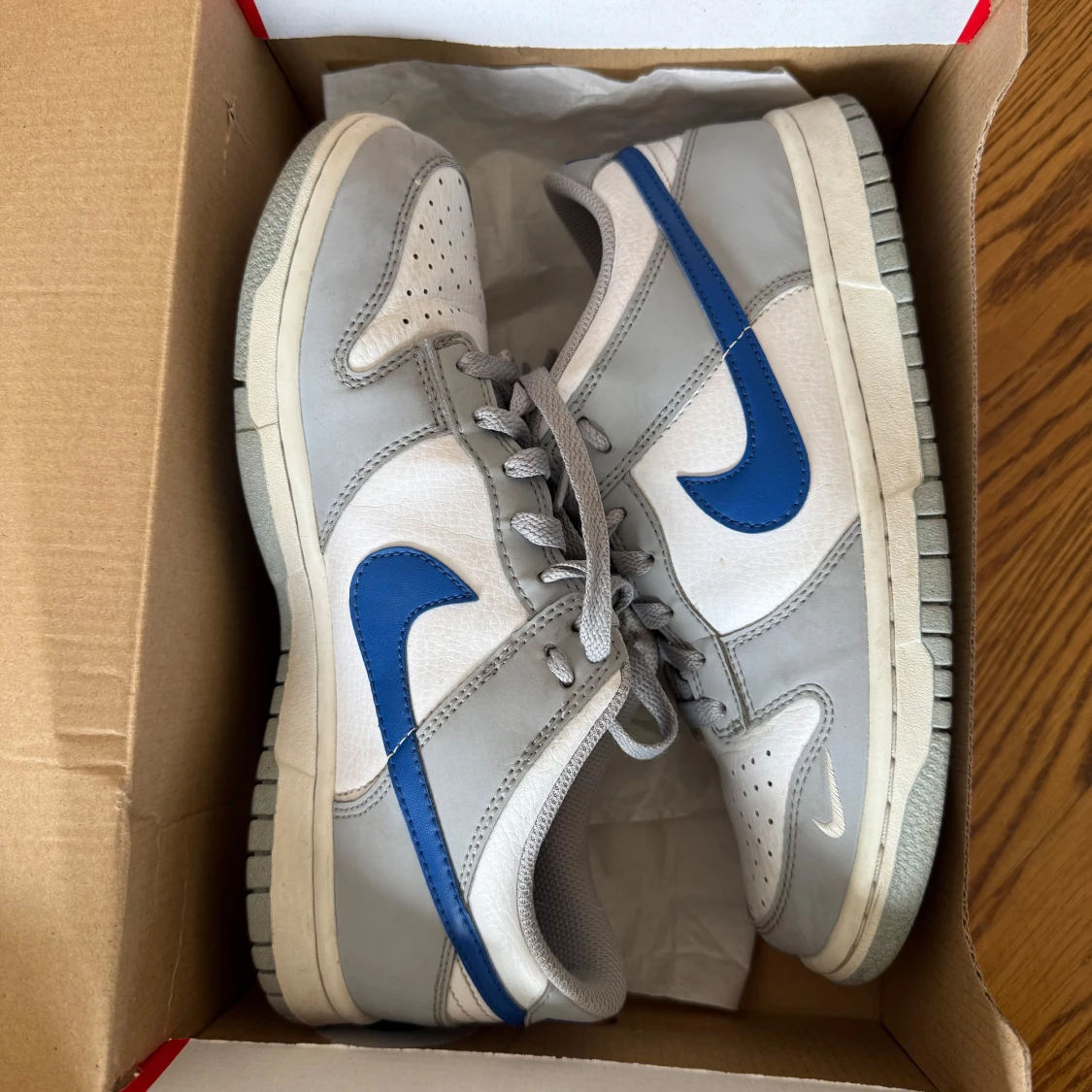 Nike Dunk Low GS Wolf Grey/Blue - 1