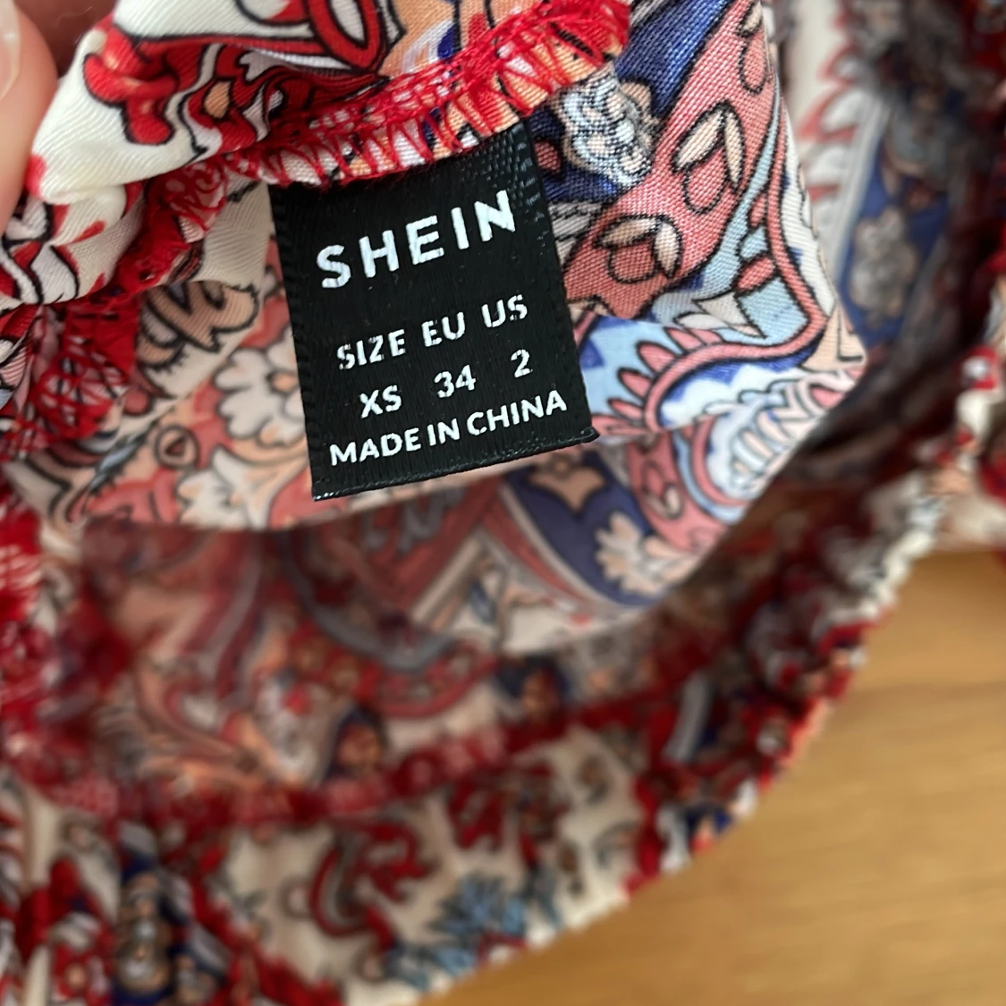 Mönstrad volangkjol från SHEIN - 3