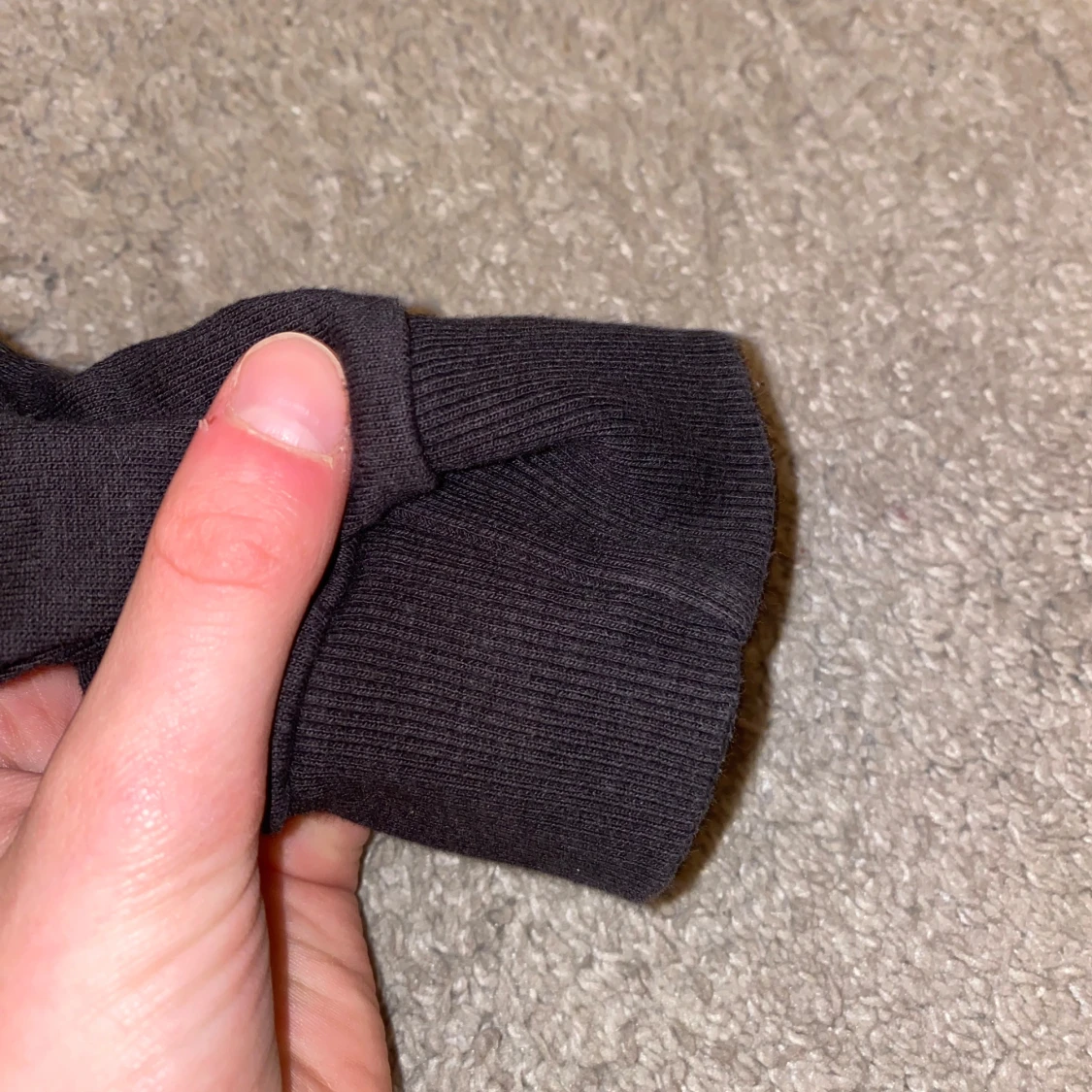 Svart långärmad klänning från I dig denim - 3