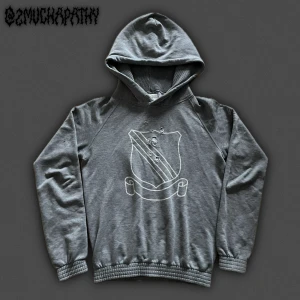 Number (N)ine AW01 Sheild/Crest - Number (N)ine hoodie from AW01 (og). Good condition besides a small hole in the armpit. Contact us on ig for more information, Faster response, Price talk and more pictures if needed. ig: @2muchapathy