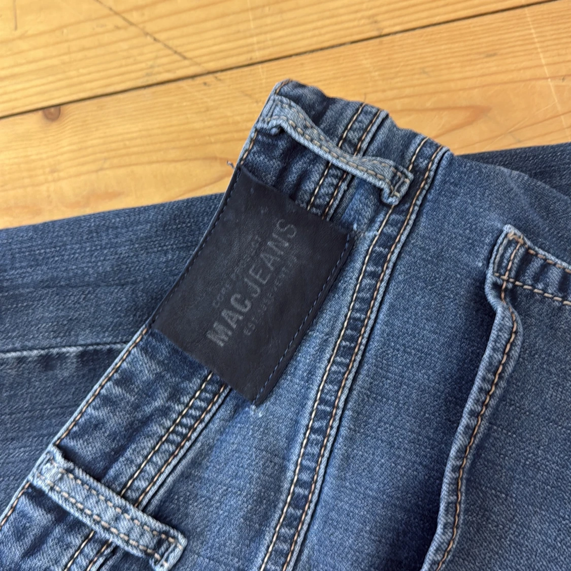 Blå jeans från MAC Jeans Arne - 4