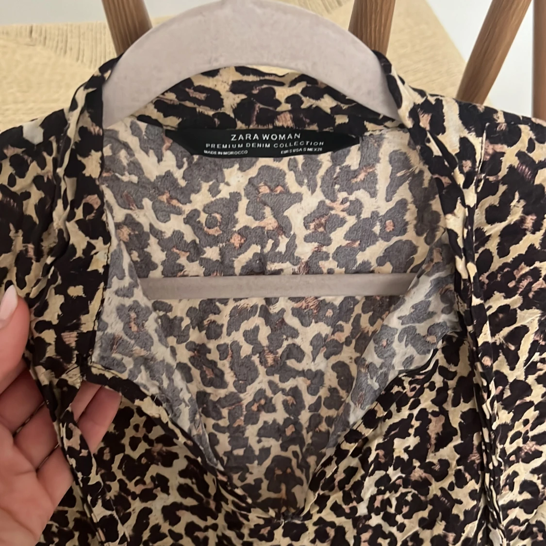 Leopardmönstrad klänning från Zara - 3