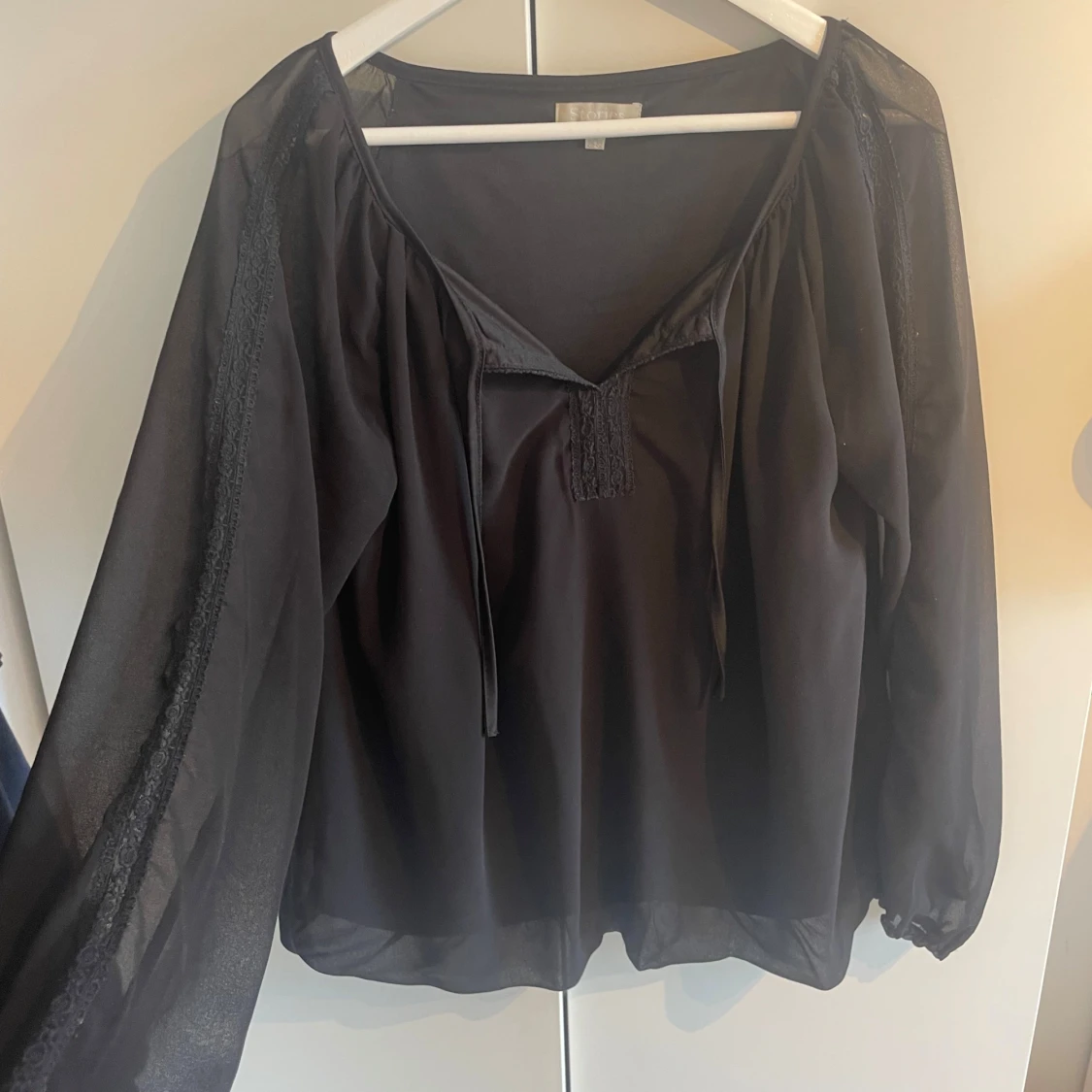 Boho blus svart - 1