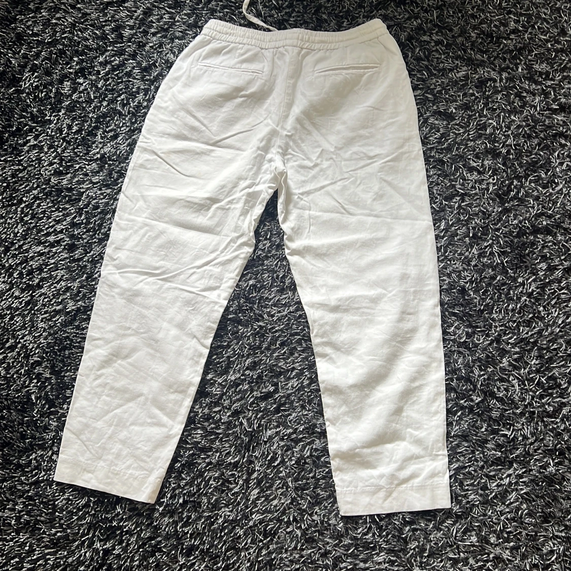 PERFEKTA Vita linnebyxor - 2