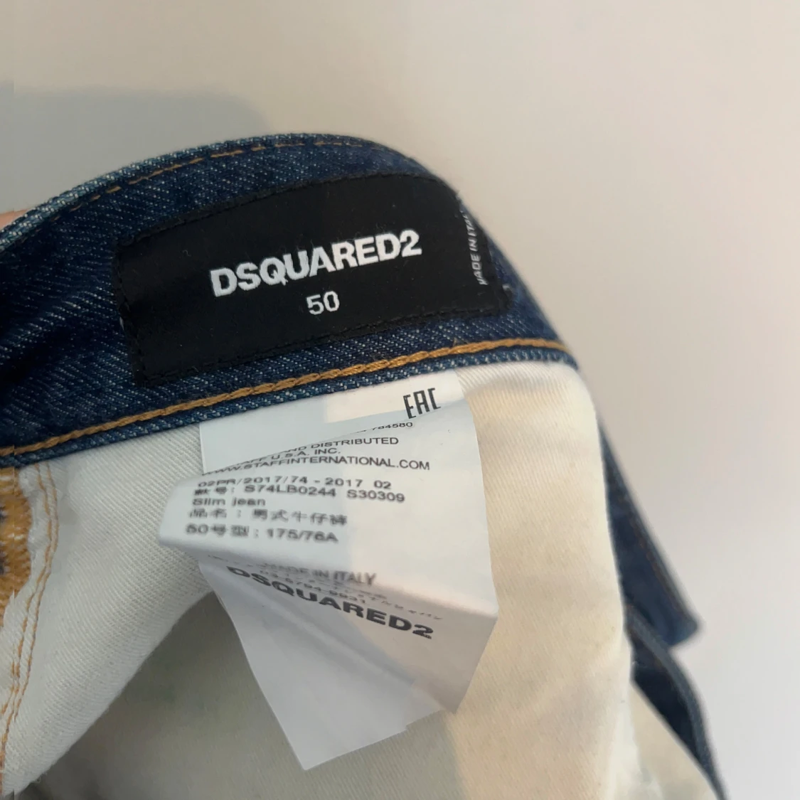 Mörkblå jeans från Dsquared2 - 2