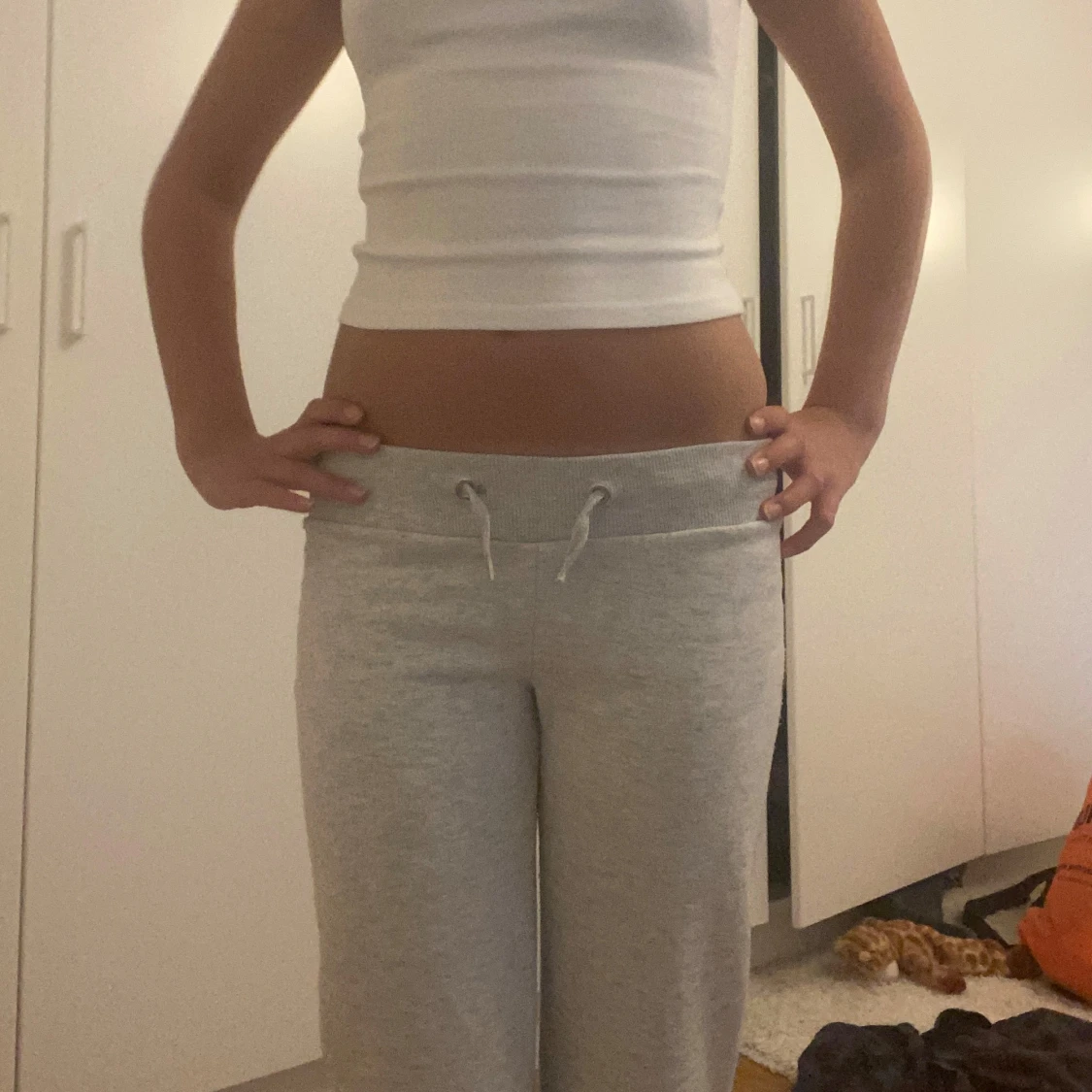 Ljusgrå jätte mjuka mjukisbyxor!! - 3