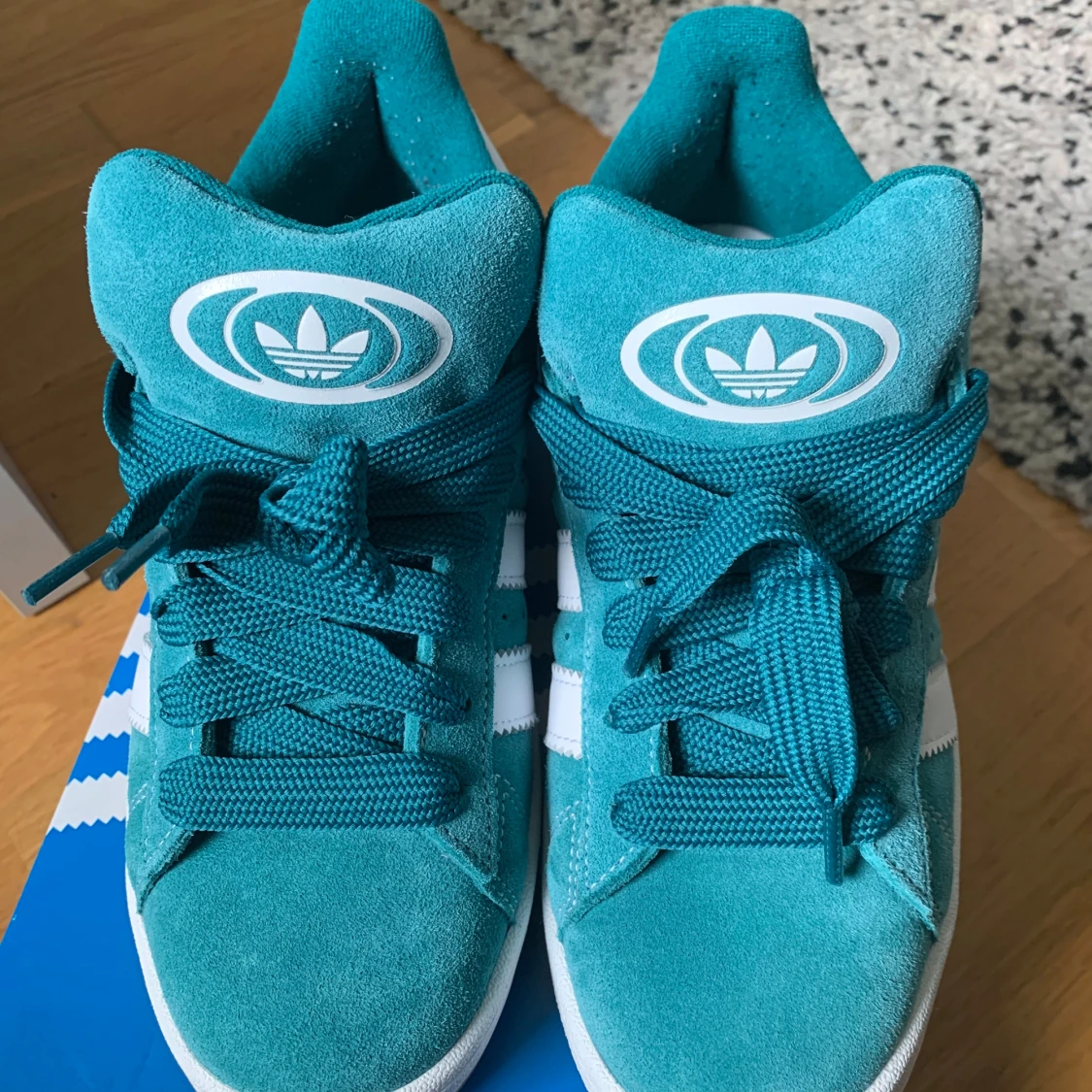 Adidas Campus turkosa sneakers - 3