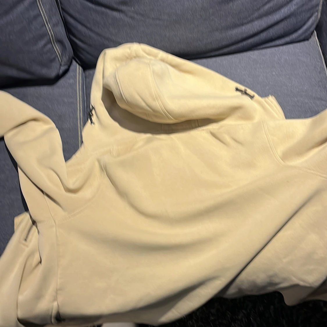 Beige fleecejacka med huva från Sail Racing - 3