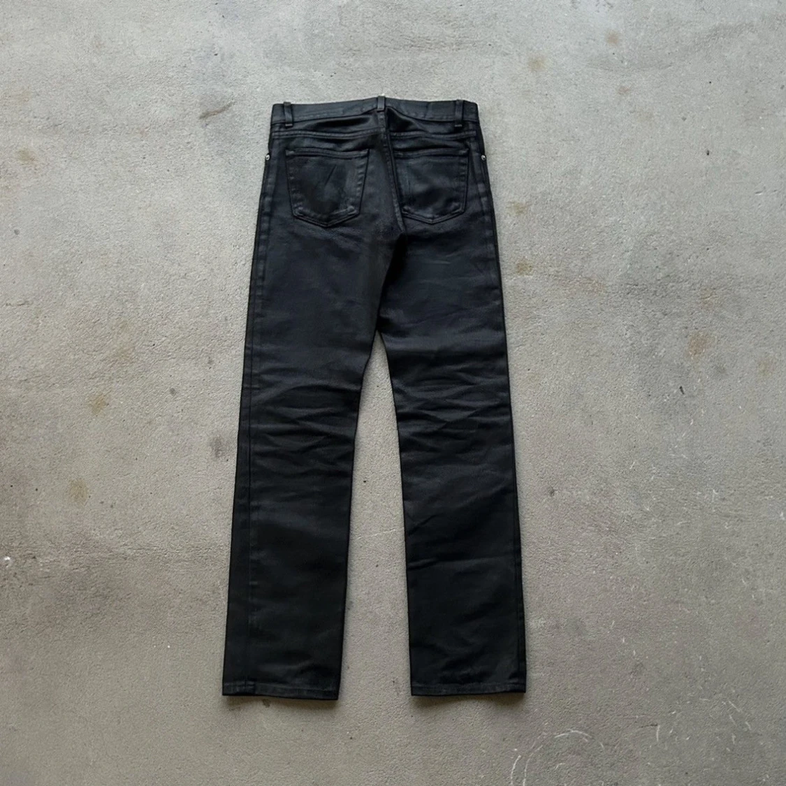 Helmut Lang 1998 coated denim - 1