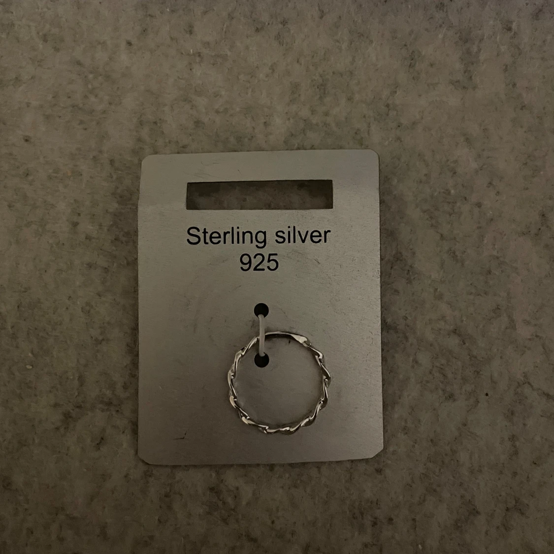 sterling silver ring, guldfynd 