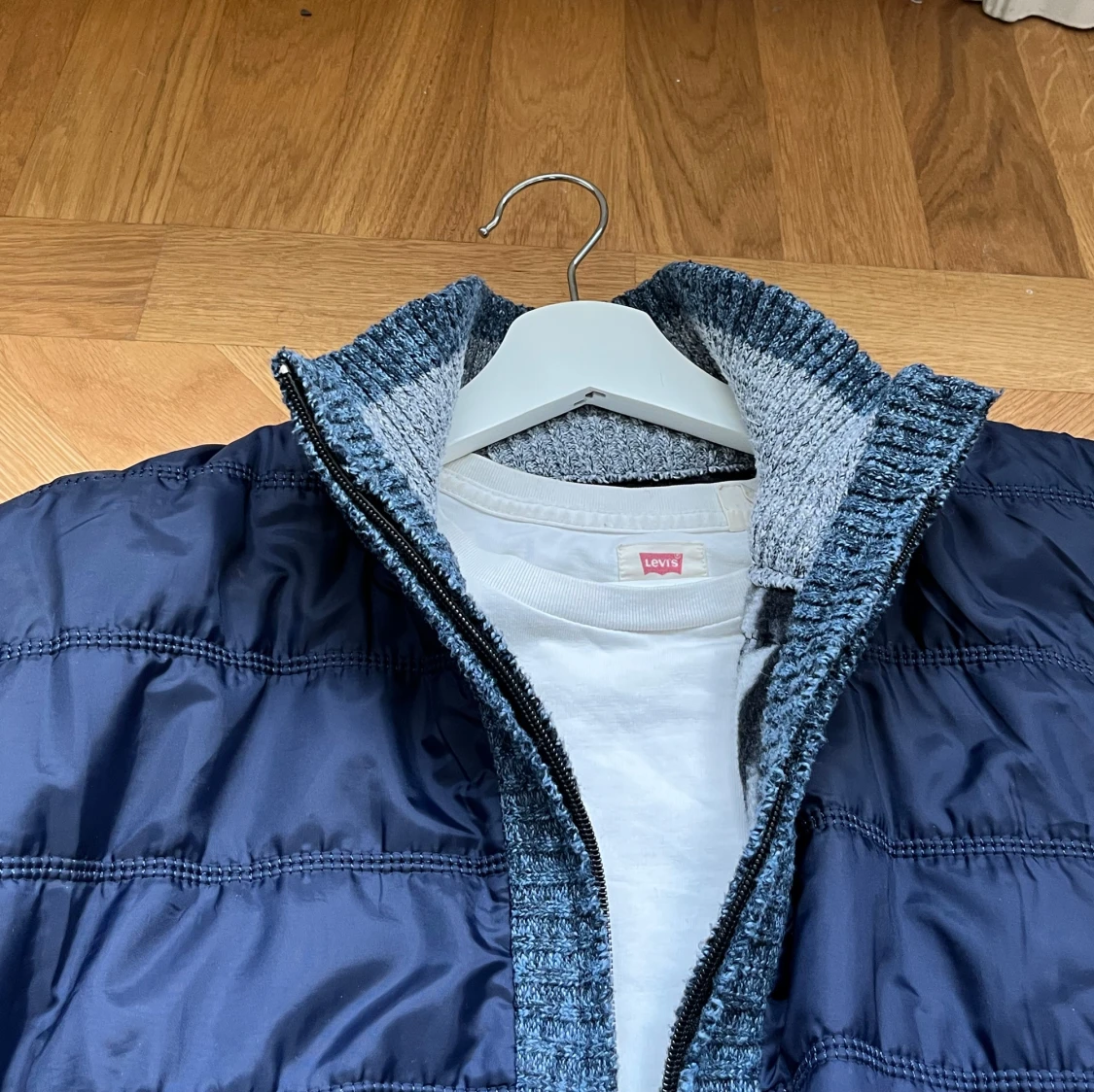 Blå cardiganjacka - 2