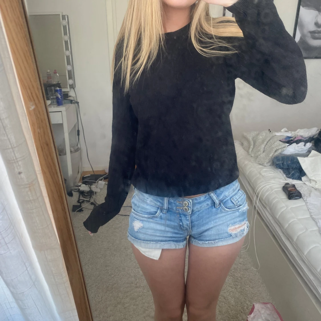 Snygg stickad tröja - 2