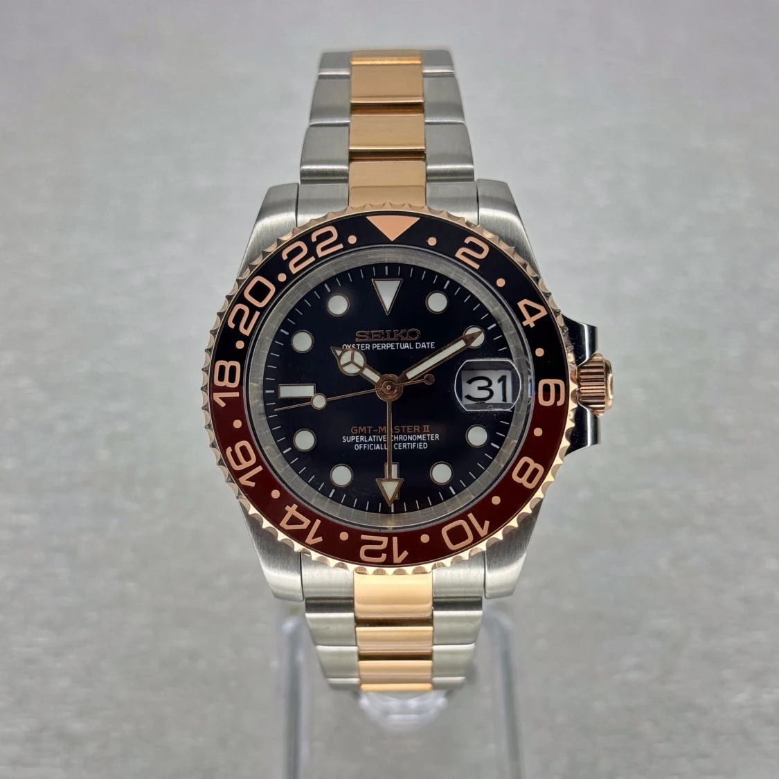 SEIKO ROOTBEER GMT mod